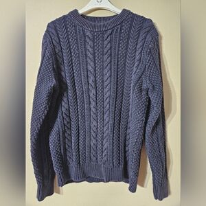 J. Crew Wallace And Barnes Cable Knit Sweater Medium